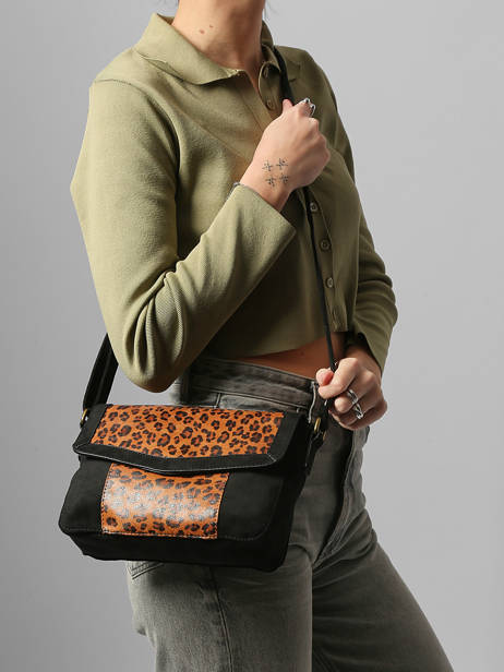 Cross Body Tas Velvet Miniprix Zwart velvet 27582 ander zicht 1