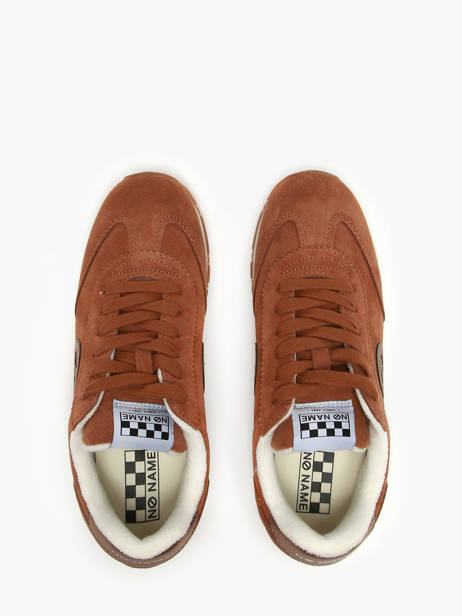 Sneakers City Run Jogger Uit Leder No name Bruin women HRVS04KC ander zicht 3