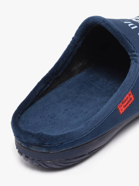 Pantoffels La maison de l'espadrille Blauw men 8 ander zicht 3
