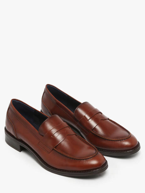 Mocassins Harvard Uit Leder Dorking Bruin women D8710 ander zicht 1