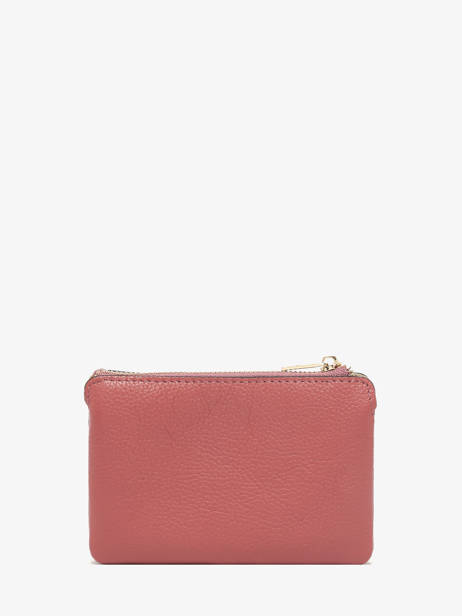 Portemonnee Tradition Leder Etrier Roze tradition ETRA421S ander zicht 2