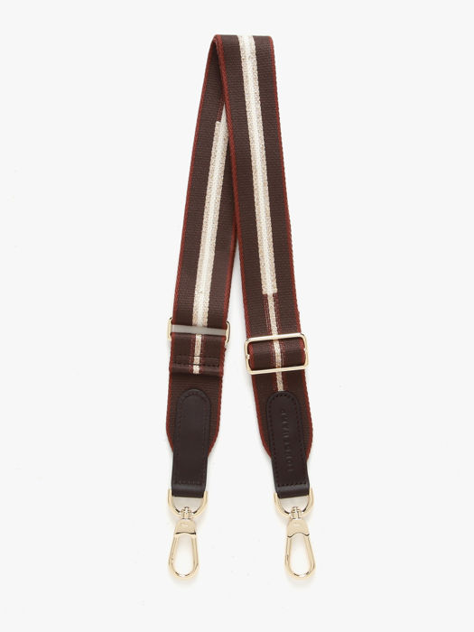 Longchamp Bandoulière graphique Juwelen Bruin