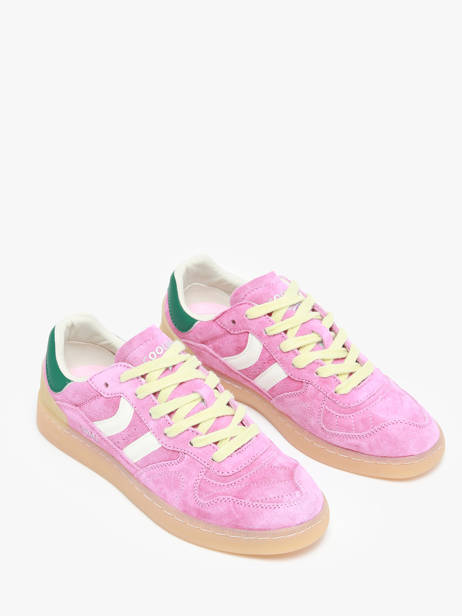 Sneakers Goal Uit Leder Coolway Roze women 7603146 ander zicht 1