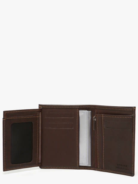 Portefeuille Met Kaarthouder Oil Leder Etrier Bruin oil EOIL5016 ander zicht 2