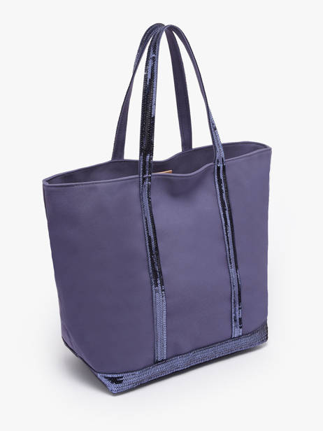 Handtas L Le Cabas Pailletten Vanessa bruno Violet cabas 1V40315 ander zicht 2