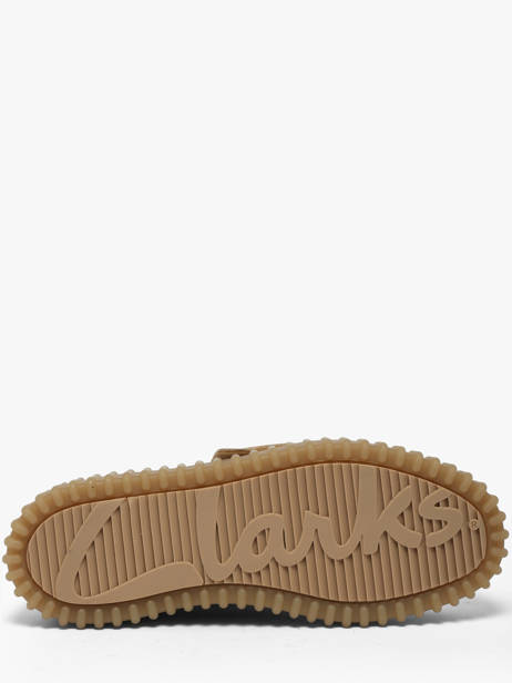 Derby Veterschoenen Met Platformzool Uit Leder Clarks Goud women 26186300 ander zicht 4