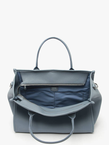 Handtas M Jour Leder Lancel Blauw jour A12996 ander zicht 3