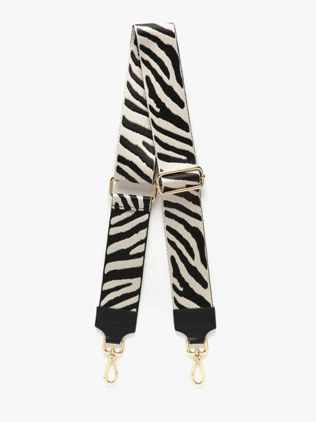 Schouderriem Caviar Milano Zwart caviar CA25ZBOB