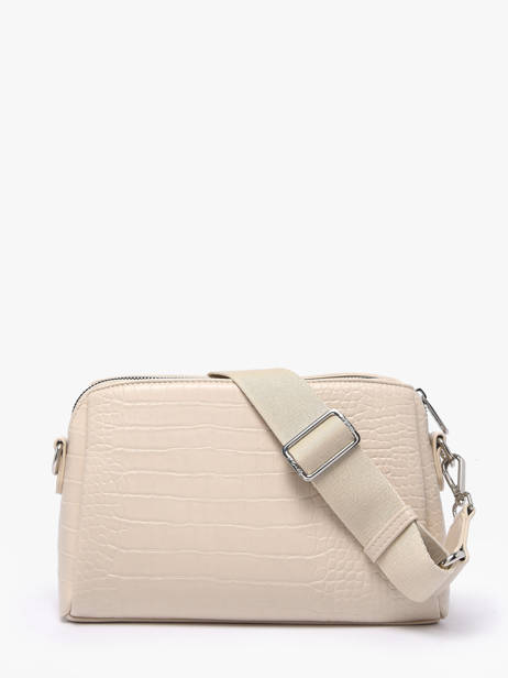 Cross Body Tas South Africa Polyurethaan David jones Beige south africa CM8312 ander zicht 4