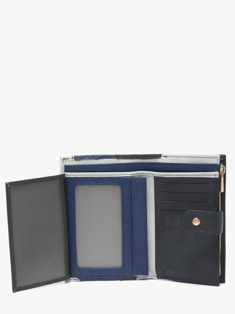 Portefeuille Bahia Leder Hexagona Blauw bahia 688265 ander zicht 3