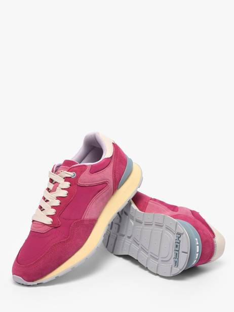 Sneakers City Uit Leder Hoff Roze women 12602010 ander zicht 3
