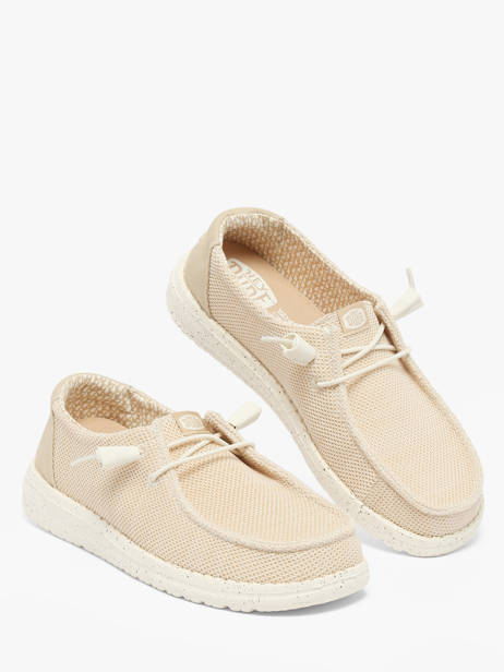 Mocassins Wendy Stretch Sox Hey dude Beige women 41878 ander zicht 1