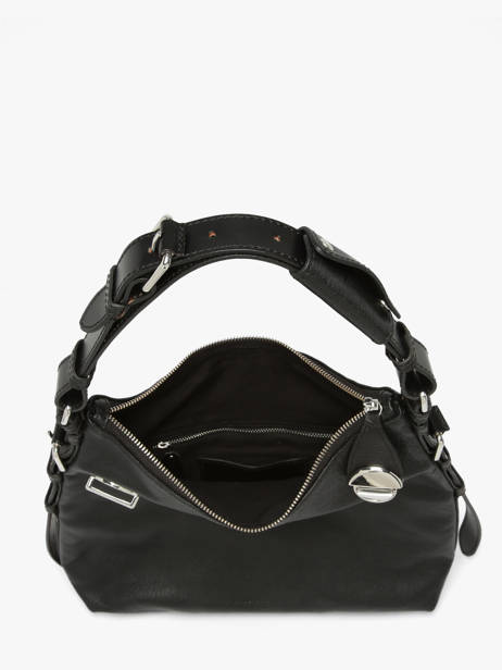 Schoudertas Vintage Leder Paul marius Zwart vintage ELLIOTHB ander zicht 4