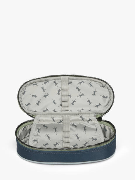 Pennenzak 1 Compartiment Vintage Urban Cameleon Blauw vintage urban PBVBPLUM ander zicht 2