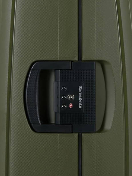 Harde Reiskoffer S'cure Samsonite Groen s'cure 10U004 ander zicht 1