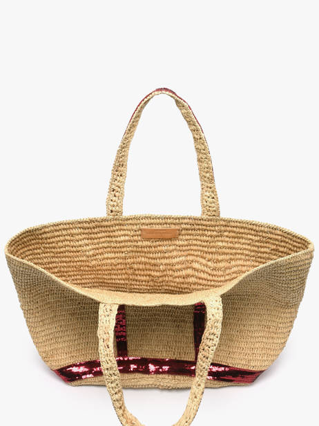 Schoudertas Cabas Raphia Raphia Vanessa bruno Beige cabas raphia 64V40315 ander zicht 3