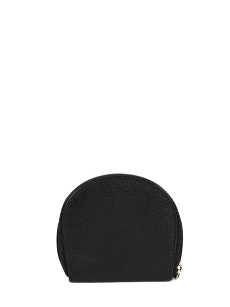 Portemonnee Caviar Leder Crinkles Zwart caviar 14291 ander zicht 2