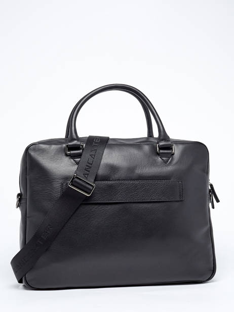 Documententas Lancaster Zwart soft vintage homme 31 ander zicht 3