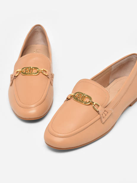 Mocassins Averi Uit Leder Lauren ralph lauren Beige women 4072301 ander zicht 5